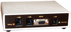 Блок отбора линий оповещения для системы оповещения PVR-4 USB